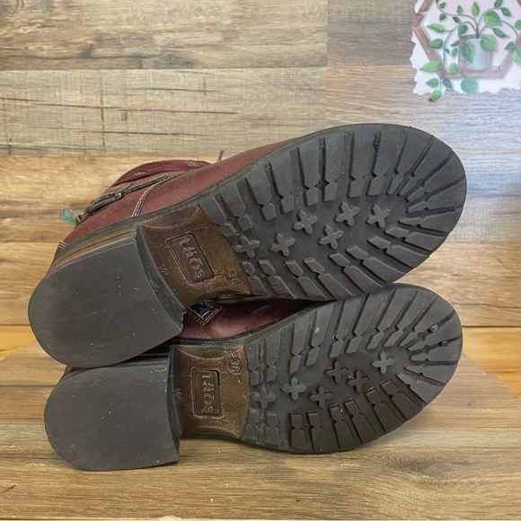 Taos Women's Crave Combat Boots Brunette - Picture 8 of 10